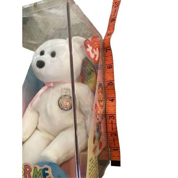 2002 Color Me Bear Ty Beanie Baby Plush Collectible - Picture 6 of 11
